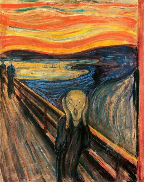 3. Edvard Munch - "The Scream"