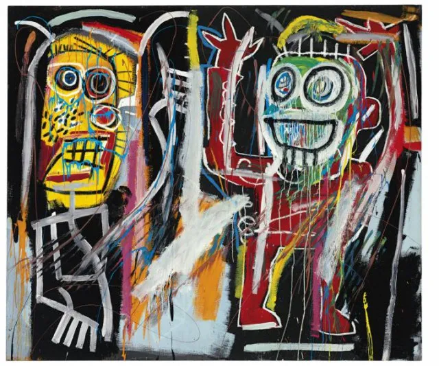 6. Jean-Michel Basquiat - "Dustheads"