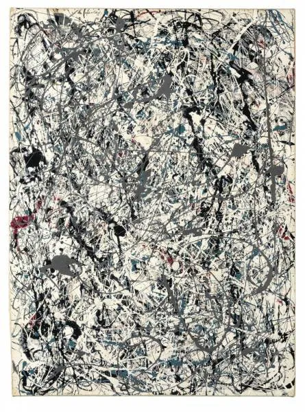 8. Jackson Pollock' - "Number 19"