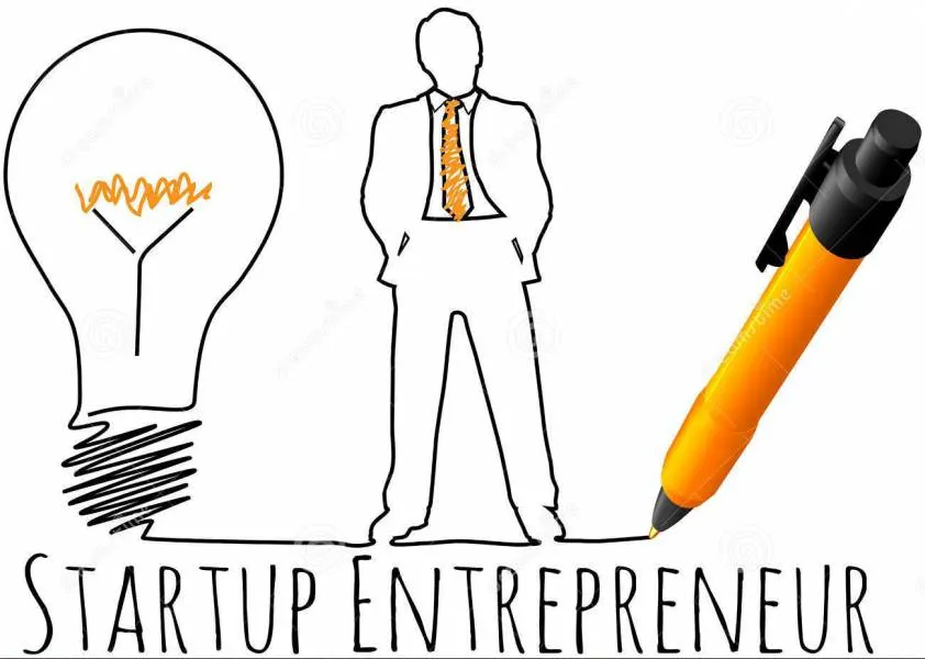 entrepreneur-startup-business-model-plan-drawing-idea-light-bulb-32756209