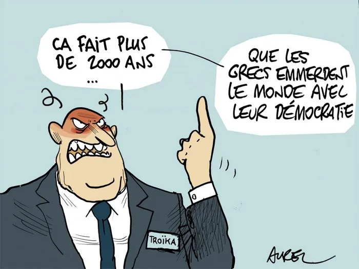 Το συγκινητικό σκίτσο της Le Monde για την Ελλάδα...