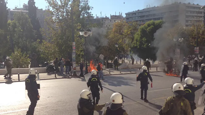 24ωρη Απεργία: Επεισόδια στο κέντρο της Αθήνας! (video, photos)