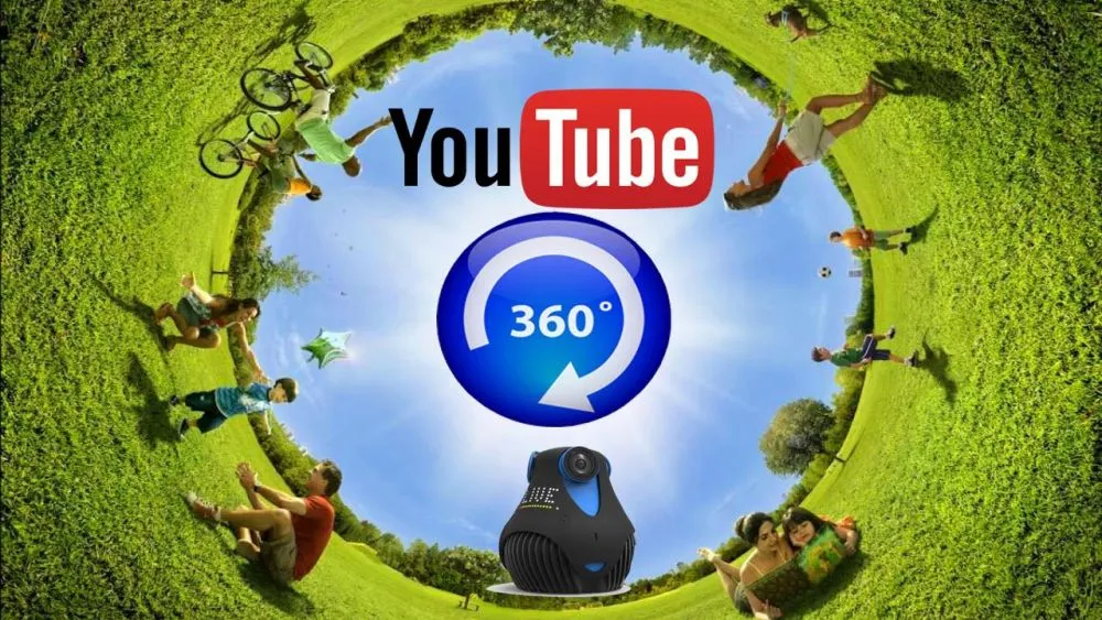 YouTube: Ζωντανή μετάδοση 360 μοιρών και διαστημικός ήχος!