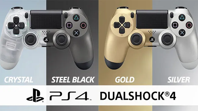 PS4: DualShock σε τέσσερις αποχρώσεις!