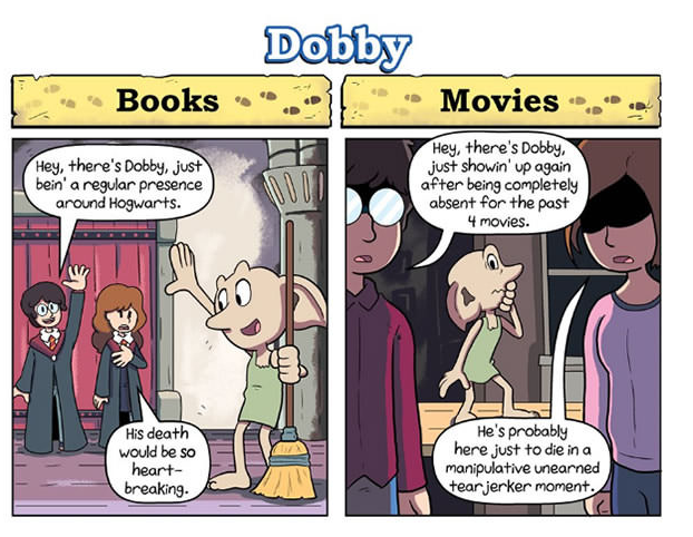 Χάρι Πότερ: 11 διαφορές ανάμεσα στα βιβλία και στις ταινίες!