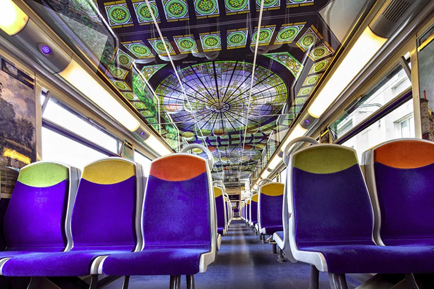 Τα γαλλικά τρένα μετατρέπονται σε έργα τέχνης!