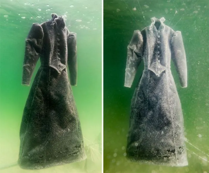 Viral: Άφησε ένα φόρεμα για 2 χρόνια στη Νεκρά Θάλασσα και το αποτέλεσμα είναι αυτό!