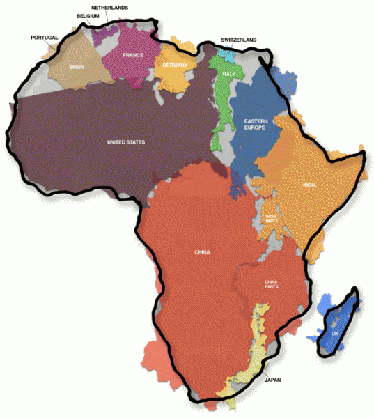 true-size-africa