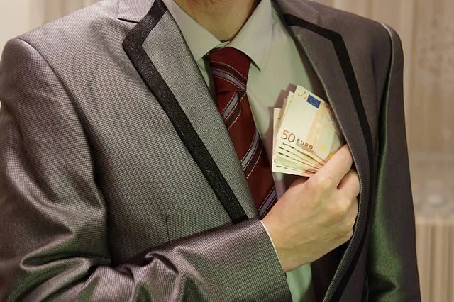 4_-_corruption_-_man_in_suit_-_euro_banknotes_hidden_in_left_jacket_inside_pocket_-_royalty_free,_without_copyright,_public_domain_photo_image