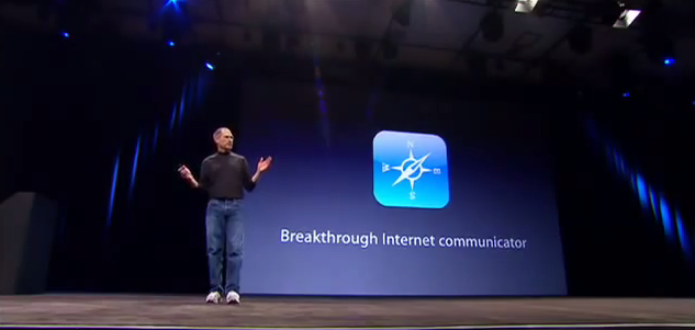 Η στιγμή που ο Steve Jobs παρουσιάζει για πρώτη φορά το iPhone! (βίντεο)