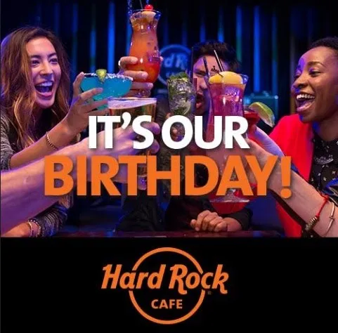Το Hard Rock Cafe Athens γιορτάζει τα 46α γενέθλια του και προσφέρει burgers με 0.71€ για μια ώρα