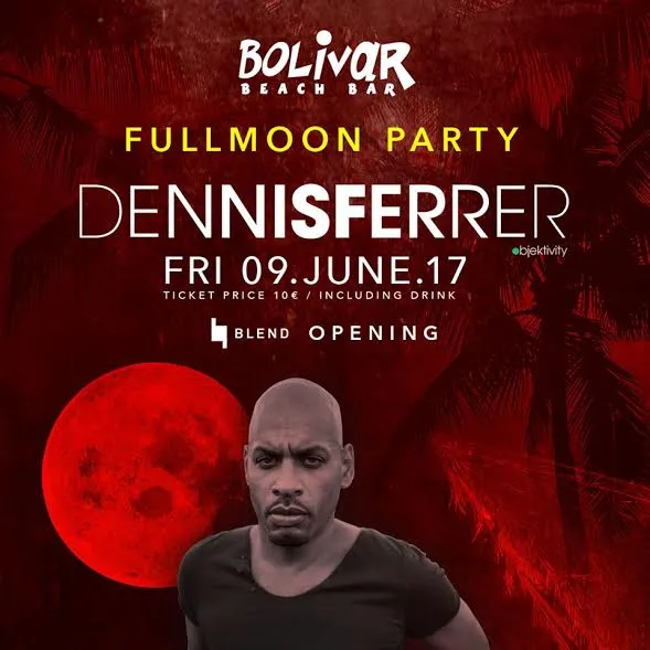 Dennis Ferrer στο Bolivar Beach Bar: Το απόλυτο Full Moon Party έρχεται!