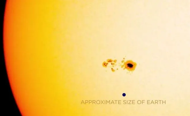 Τι σημαίνει η μαύρη κηλίδα που εμφανίστηκε στον Ήλιο; (video)