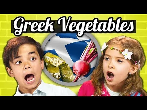 Παιδιά δοκιμάζουν για πρώτη φορά ελληνικά λαχανικά και πιάτα (video)