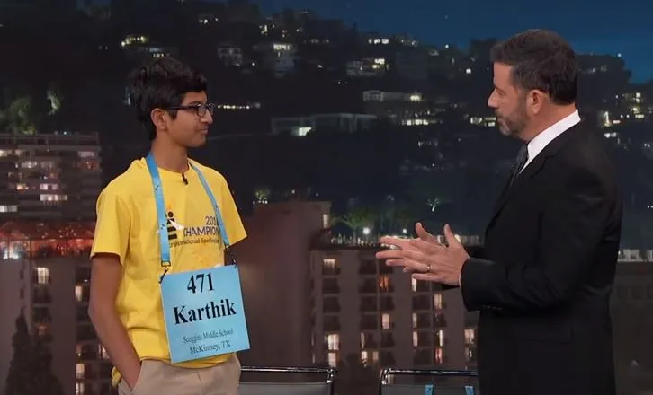 Ο Jimmy Kimmel τα έβαλε με έναν 14χρονο και προσπάθησε να κερδίσει στην ορθογραφία (video)
