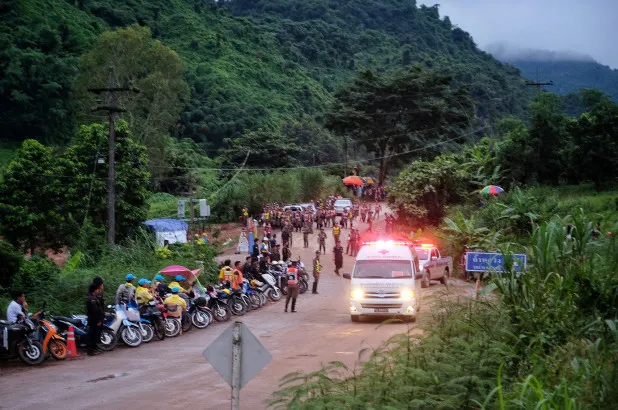 Ταϊλάνδη: Μεγάλη επιτυχία - Διασώθηκαν όλα τα παιδιά από το σπήλαιο