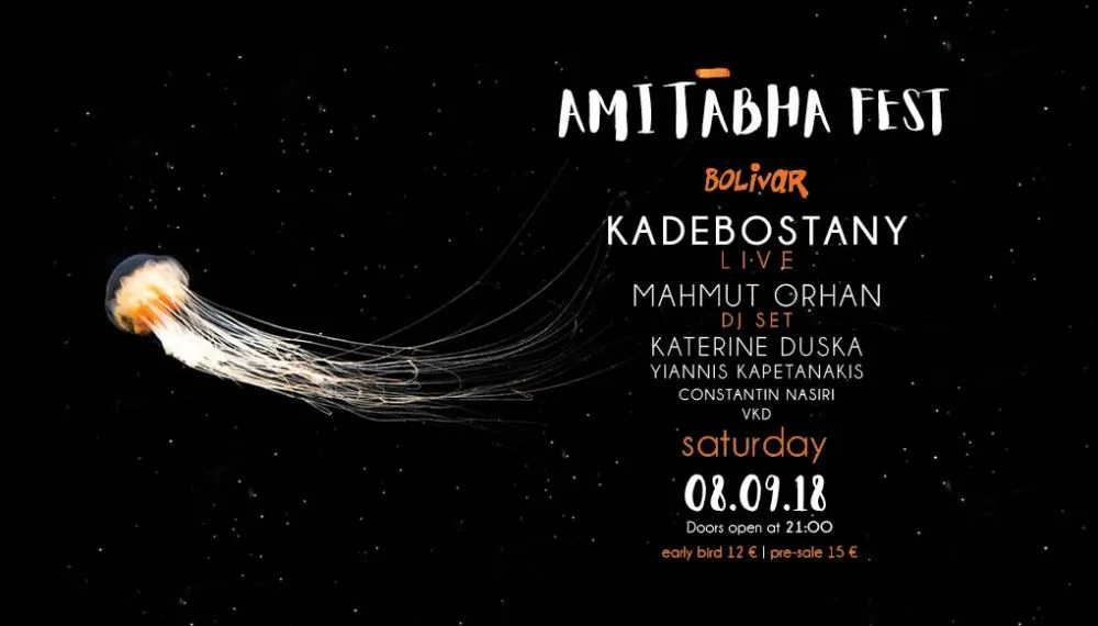 AMITABHA Fest - Kadebostany Live - Mahmut Orhan Dj Set @ Bolivar Beach Bar