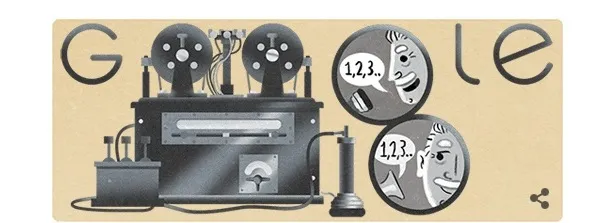 Valdemar Poulsen: Η Google τιμά τον μηχανικό με ένα doodle!