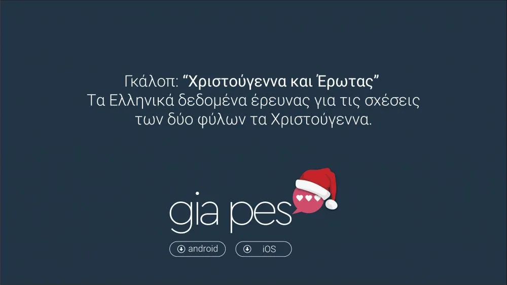 Γκάλοπ: «Χριστούγεννα και Έρωτας»