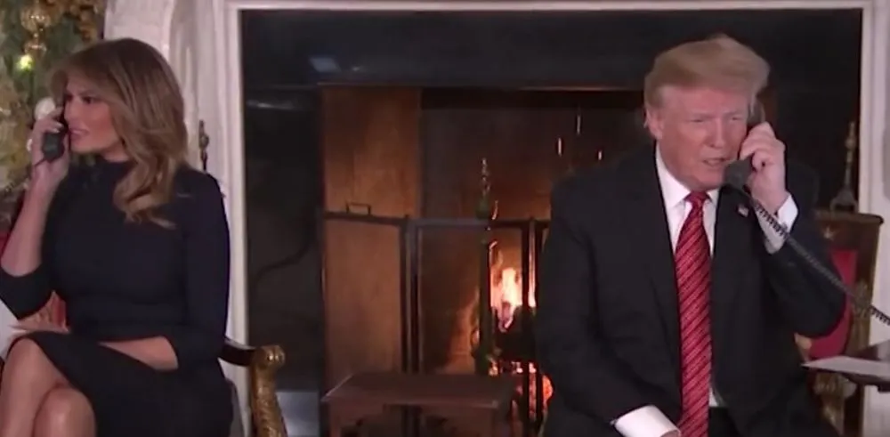 Ένας 7χρονος μίλησε με τον Trump στο τηλέφωνο και παραλίγο να χάσει τη μαγεία των Χριστουγέννων! (video)