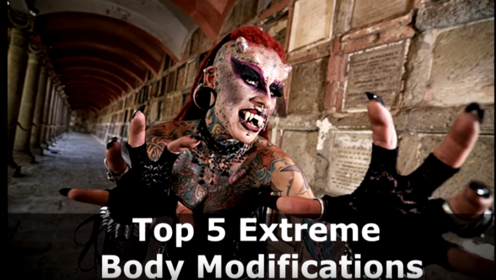 Body modification: Oι 5 πιο ακραίες μεταμορφώσεις (video)