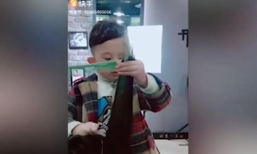 Ένα 6χρονο αγοράκι κουρεύει επαγγελματικά και γίνεται viral!