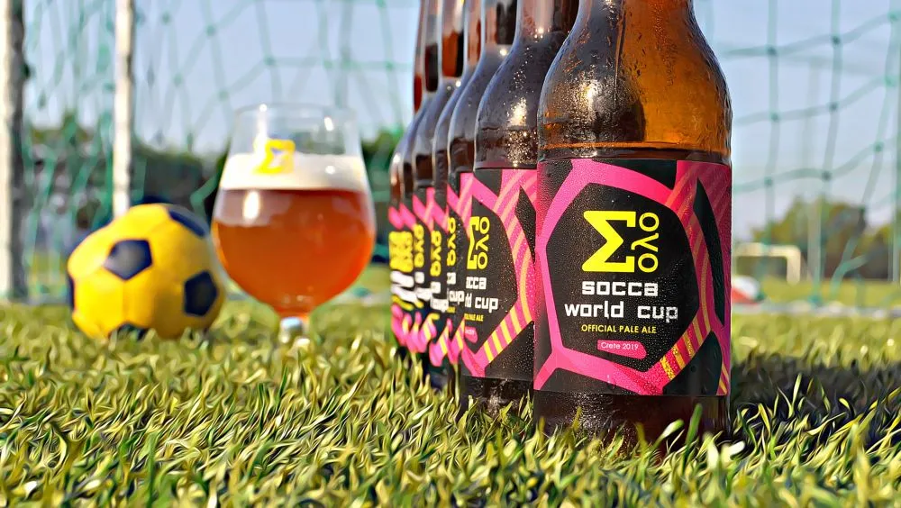 Έρχεται η επίσημη μπύρα του SOCCA WORLD CUP από την κρητική μικροζυθοποιία ΣΟΛΟ