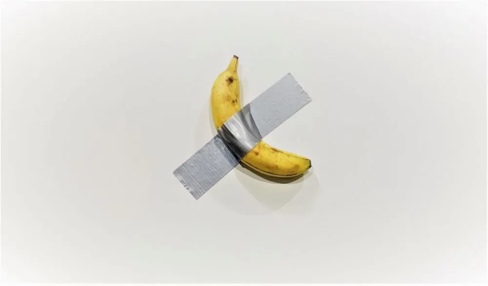 Κι όμως, μια μπανάνα - έργο τέχνης κοστίζει 120.000 δολάρια