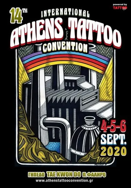 14ο Athens International Tattoo Convention στο Γήπεδο ΤΑΕ ΚWON DO - 4, 5 & 6 Σεπτεμβρίου, εφόσον είμαστε όλοι καλά!