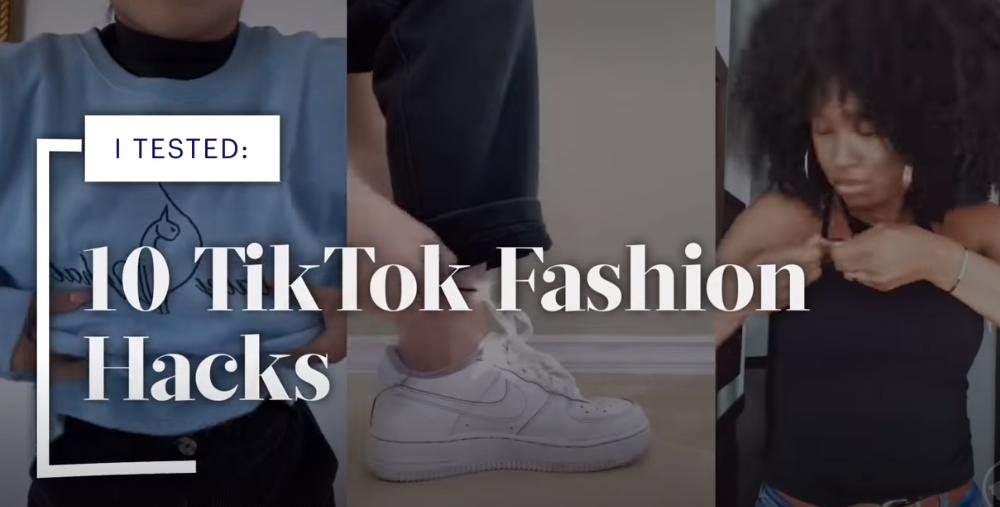 Μία κοπέλα δοκίμασε 10 στυλιστικά hacks του TikTok και μας είπε  τη γνώμη της (Vid)