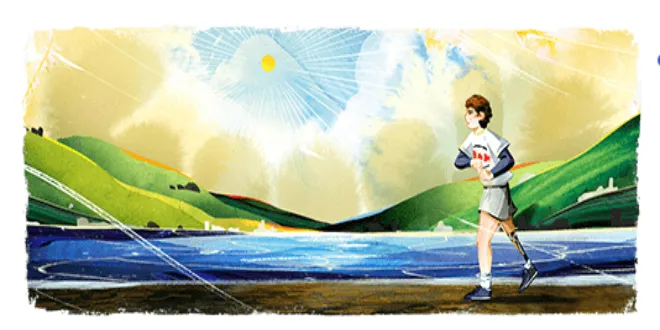 Τέρι Φοξ: Η Google τιμάει με ένα doodle τον θρυλικό Καναδό αθλητή