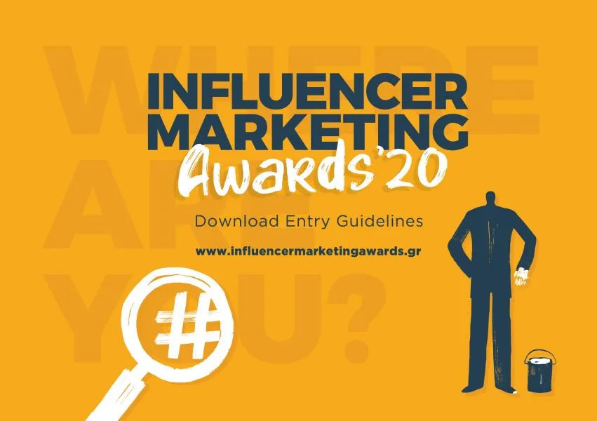 Influencer Marketing Awards 2020: Αναζητώντας τις καλύτερες ενέργειες Influencer Marketing