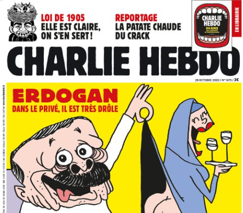 Charlie Hebdo: Η αντίδραση της Άγκυρας στο αιχμηρό σκίτσο κατά του Ερντογάν