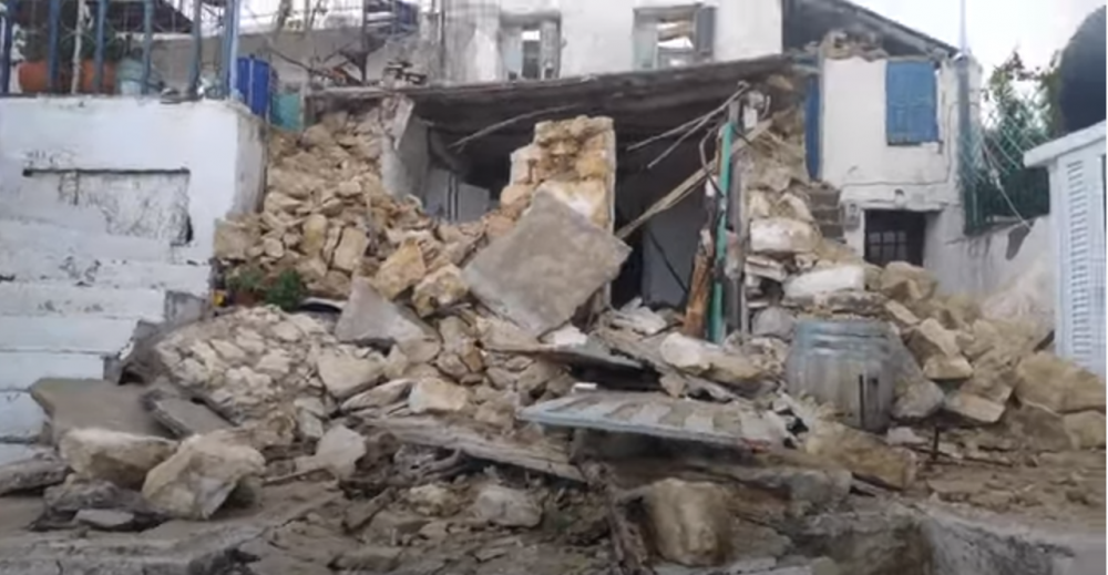 Σεισμός στη Σάμο: Δύο παιδιά καταπλακώθηκαν λόγω κατάρρευσης τοιχίου