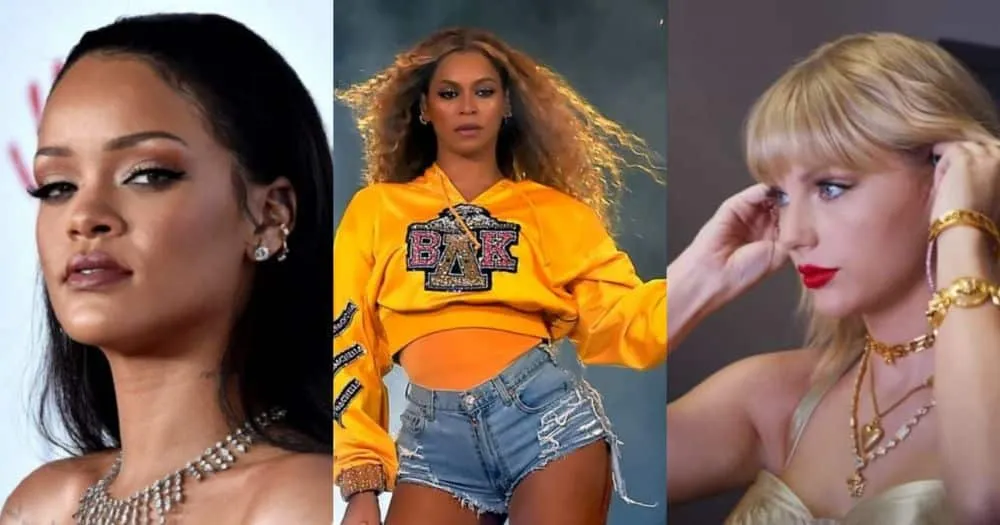 Στη λίστα Forbes η Rihanna, η Beyonce και η Taylor Swift