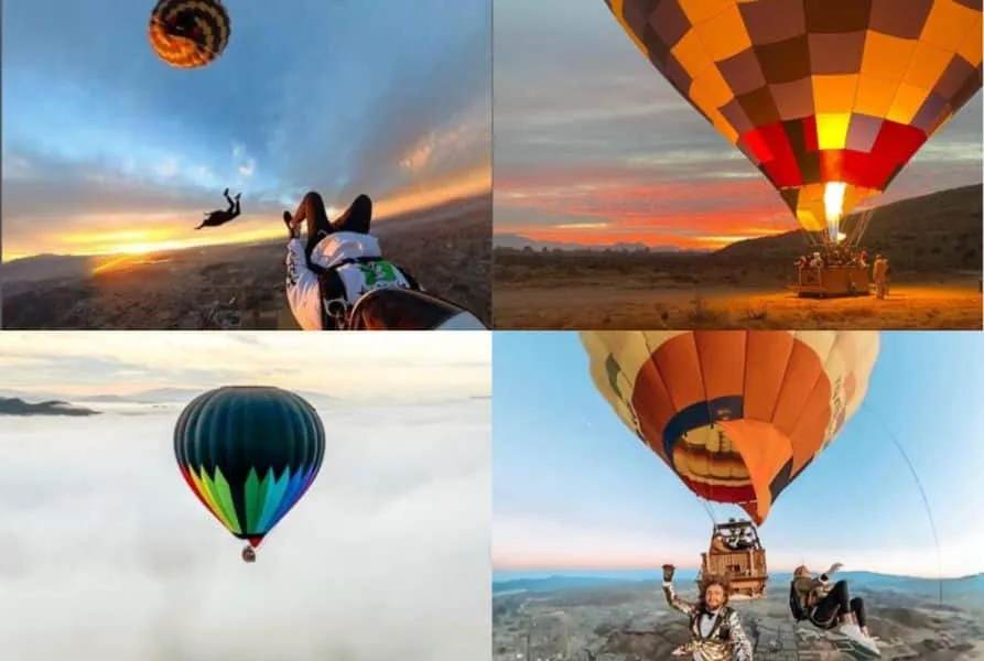 Θεσσαλονίκη: Πετούν μ' ένα αερόστατο στα σύννεφα, ανακαλύπτοντας τις φυσικές ομορφιές της Ελλάδας
