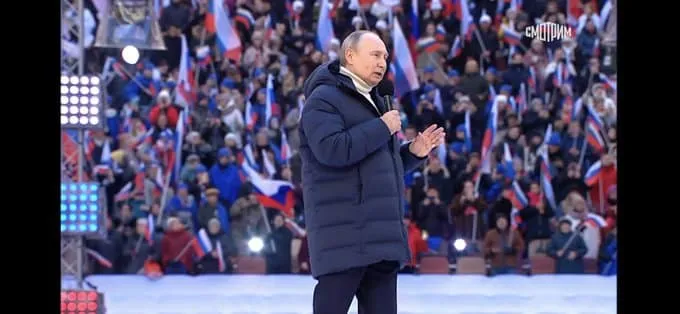 Κρεμλίνο: Σε τεχνικό σφάλμα οφείλεται η διακοπή μετάδοσης της ομιλίας Πούτιν