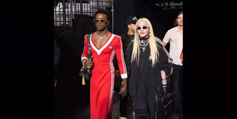 Madonna: Το φόρεμα Adidas x Gucci που φόρεσε ο 16χρονος γιος της στην κοινή τους έξοδο