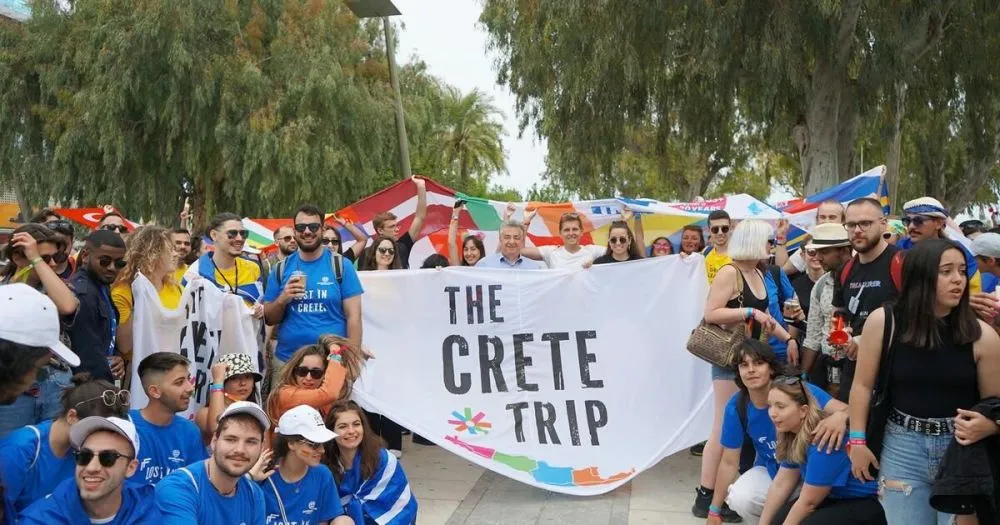 «The Crete Trip»: Το Ηράκλειο υποδέχθηκε 1.000 φοιτητές Erasmus