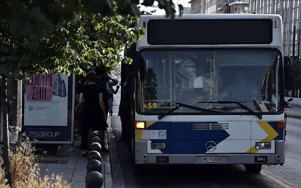 Στάση εργασίας στα λεωφορεία αύριο στην Αθήνα