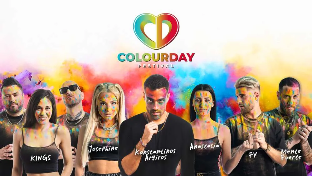 Οι καλλιτέχνες που θα ανέβουν στη σκηνή του Colourday Festival