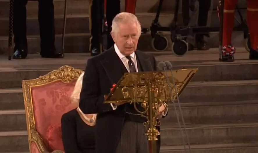 Βασιλιάς Κάρολος: Η πρώτη ομιλία του στη Βουλή