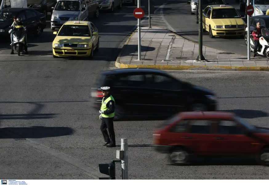 Αθήνα: Διακοπή κυκλοφορίας στην οδό Αγίου Κωνσταντίνου λόγω συγκέντρωσης