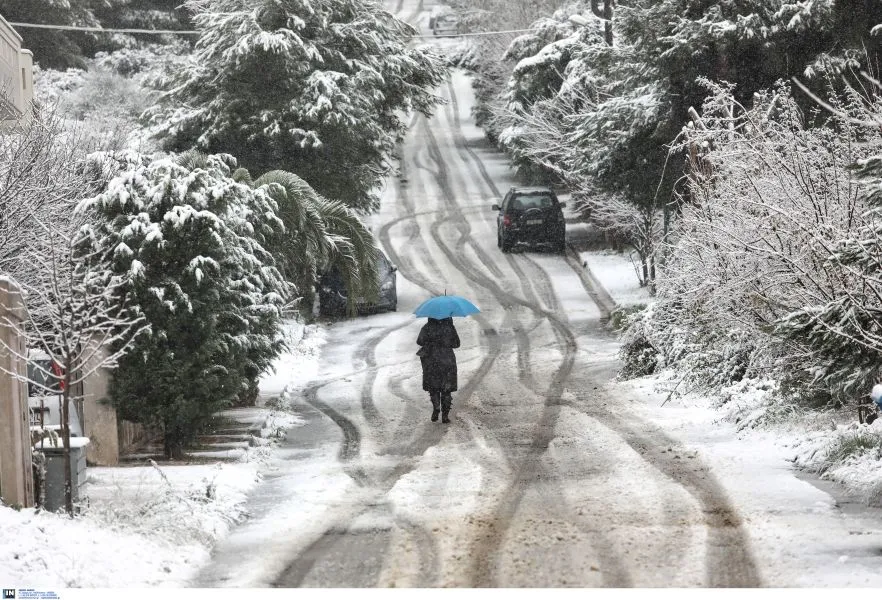 Κακοκαιρία «Μπάρμπαρα»: Επικαιροποιήθηκε το έκτακτο δελτίο της ΕΜΥ - Πού αναμένονται χιονοπτώσεις