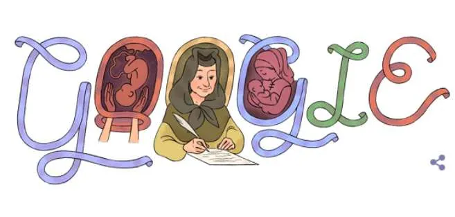 Justine Siegemund: Η Google τιμάει με ένα doodle τη Γερμανίδα πρωτοπόρο της μαιευτικής