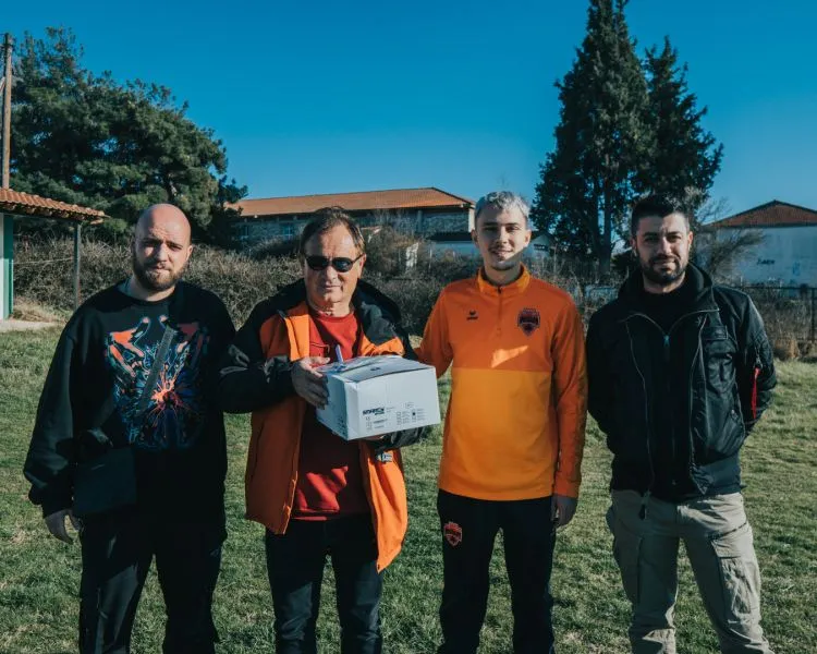 Η ΜΠΑΜ FC προμήθευσε απινιδωτές όσα γήπεδα της ΕΠΣ Μακεδονίας δεν είχαν