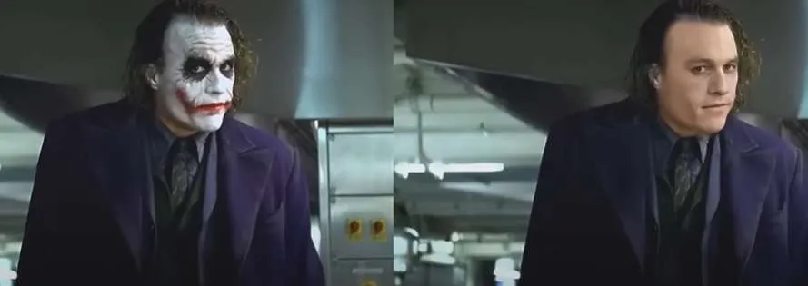 Χιθ Λέτζερ: Στον ρόλο του Joker χωρίς μακιγιάζ, με τη βοήθεια της τεχνητής νοημοσύνης