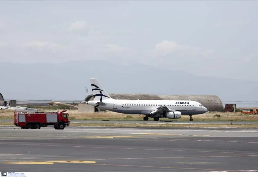 Aegean: Αναγκαστική προσγείωση αεροσκάφους στη Νάπολη