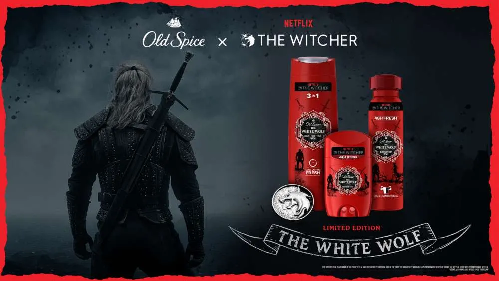 Το Old Spice κάνει βουτιά στο βασίλειο της σειράς «The Witcher» με συναρπαστικό περιεχόμενο και τη limited edition συλλογή «The White Wolf»