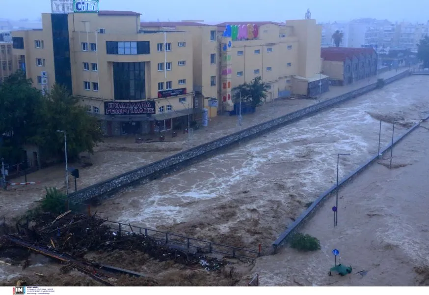Κακοκαιρία Daniel - Meteo: Καταρρίφθηκε το ρεκόρ ημερήσιου ύψους βροχής στη χώρα